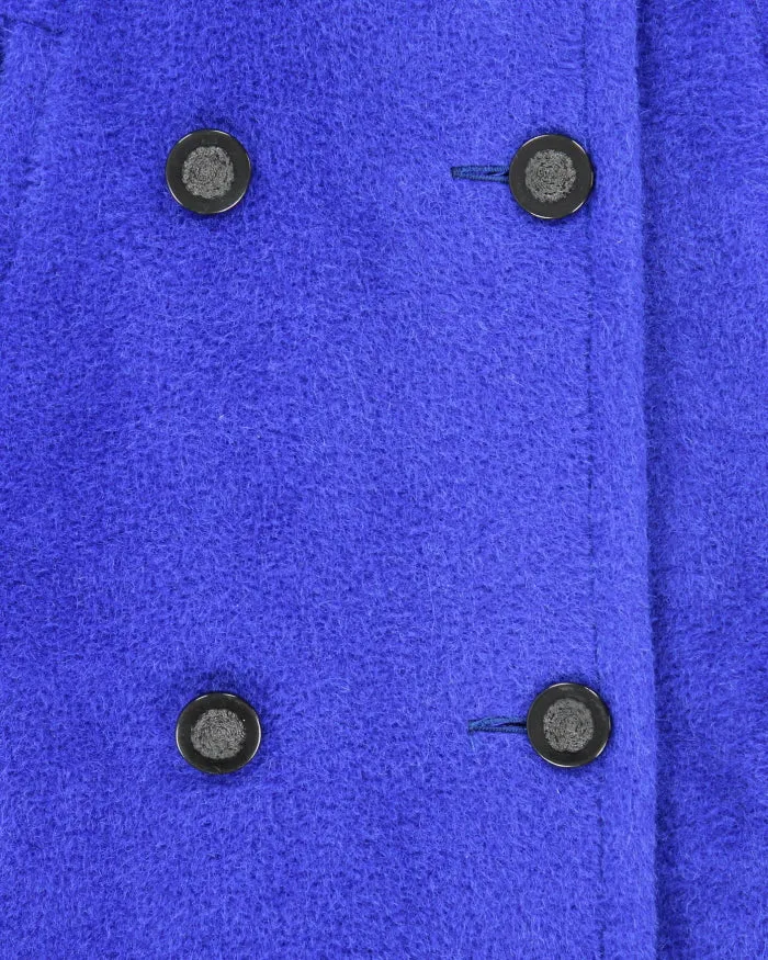 Vintage 80's Heavyweight Double Breasted Overcoat - L sold by Rokit product image thumbnail 5