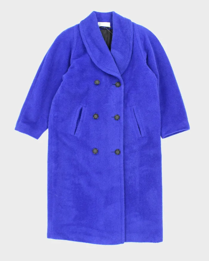 Vintage 80's Heavyweight Double Breasted Overcoat - L sold by Rokit