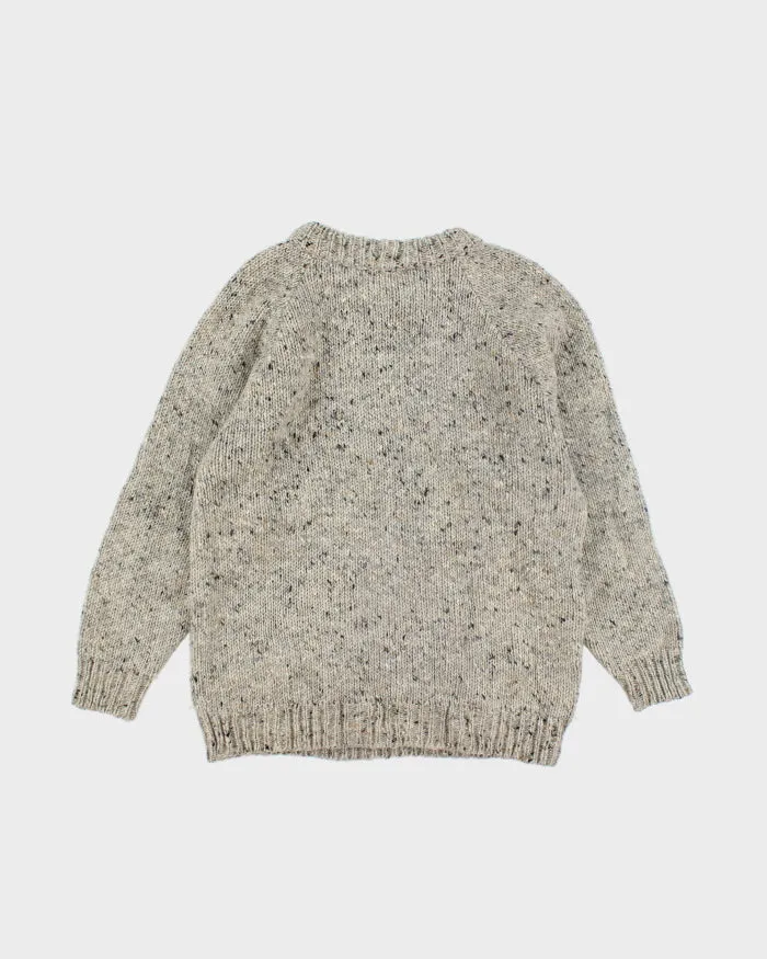 Vintage 90's Donegal Heavyweight Pure Wool Knit Jumper - L sold by Rokit product image thumbnail 2