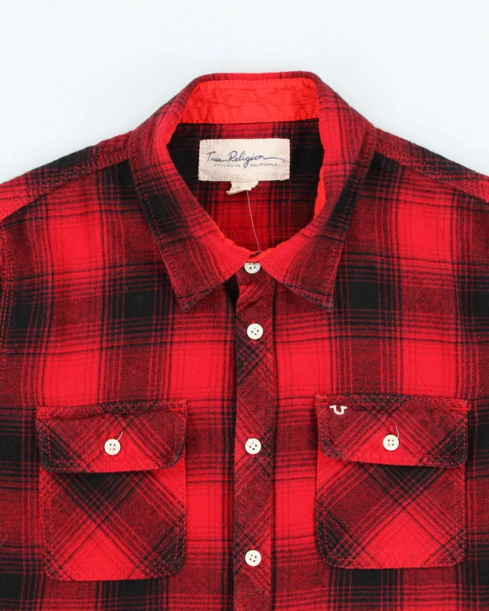 Vintage 2000's True Religion Lightweight Flannel Shirt - L sold by Rokit product image thumbnail 3