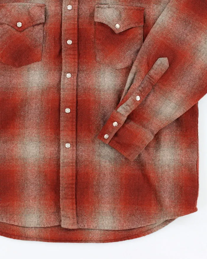 Vintage 80's Pendleton Snap Button Up Flannel Shirt - L sold by Rokit product image thumbnail 4