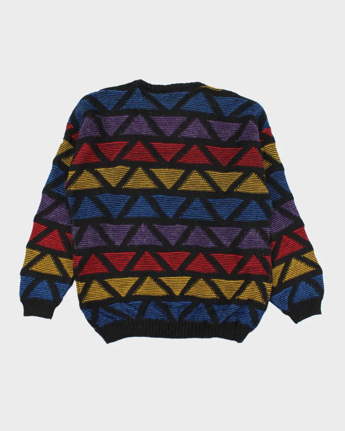 Vintage Signor Angelo Wool Blend Patterned Knit Jumper - M sold by Rokit product image thumbnail 2