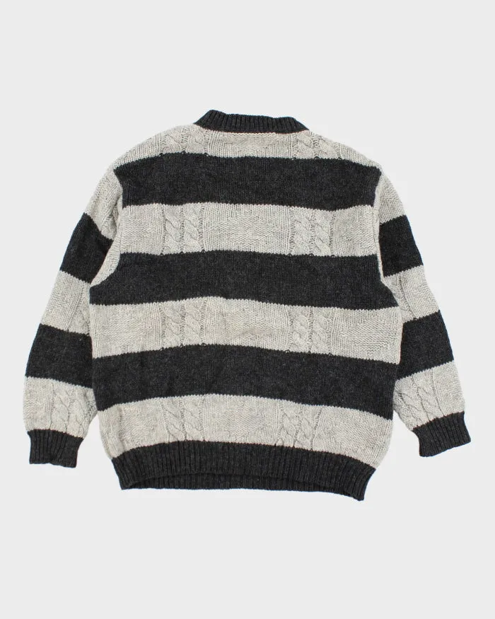 Vintage 90's United Colors of Benneton Wool Chunky Knit Jumper- L sold by Rokit product image thumbnail 2