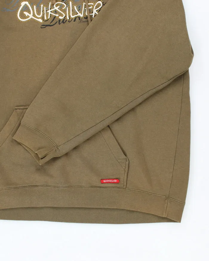 Vintage 2000's Quiksilver Embroidered Hoodie - L sold by Rokit product image thumbnail 4