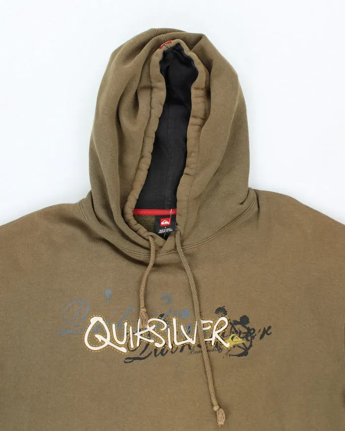 Vintage 2000's Quiksilver Embroidered Hoodie - L sold by Rokit product image thumbnail 3