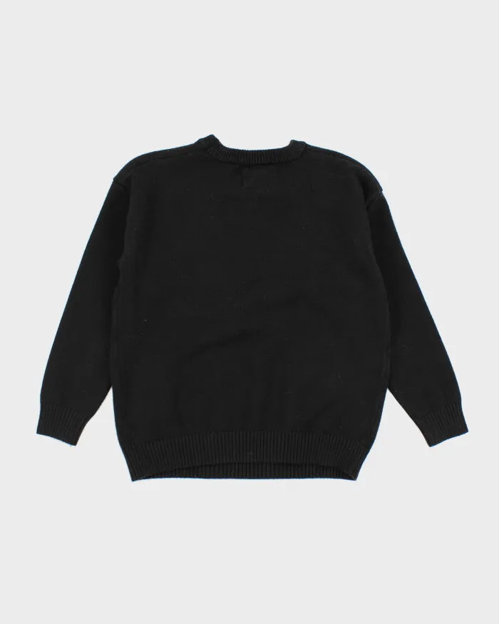 Vintage Women's Skate or Die Graphic Knitted Jumper - S sold by Rokit product image thumbnail 2