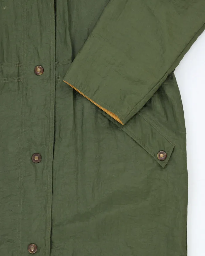 Vintage 90's Eddie Bauer Hooded Long Overcoat - S sold by Rokit product image thumbnail 4