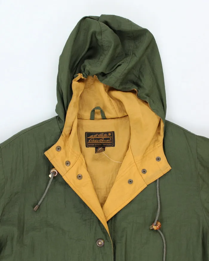 Vintage 90's Eddie Bauer Hooded Long Overcoat - S sold by Rokit product image thumbnail 3