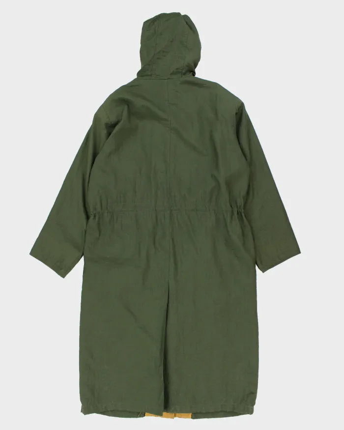 Vintage 90's Eddie Bauer Hooded Long Overcoat - S sold by Rokit product image thumbnail 2