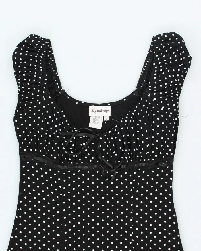 Y2k 00s Raindrops Polka Dot Dress - S sold by Rokit product image thumbnail 3
