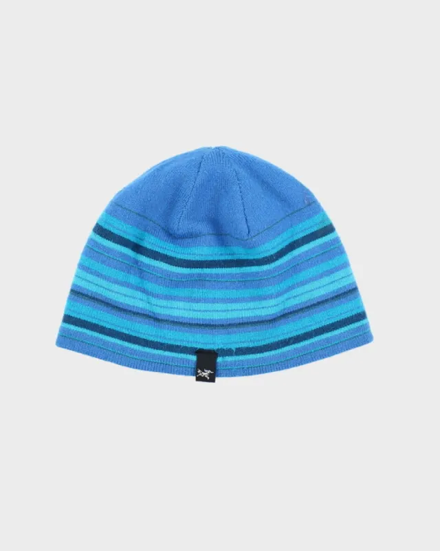 Vintage Arc'teryx Striped Skull Toque Beanie - OS sold by Rokit