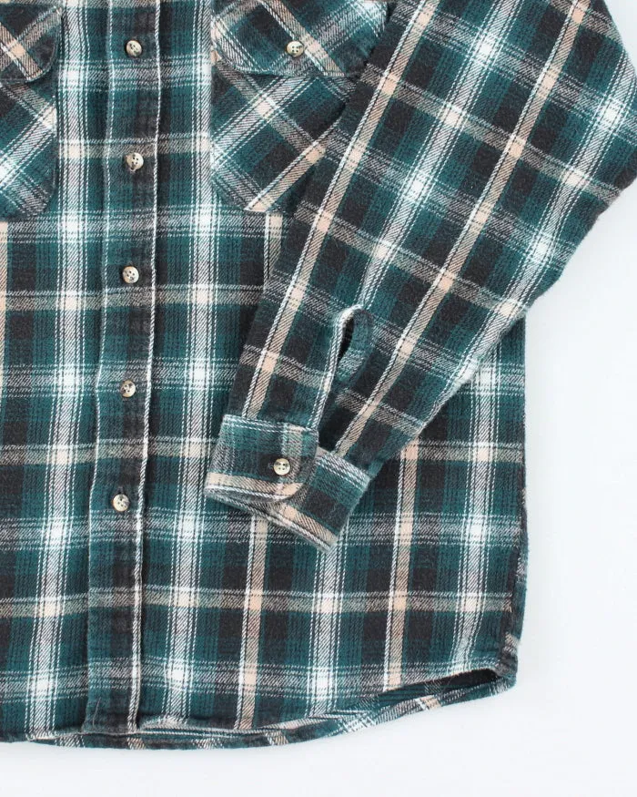 Vintage 90's Heavyweight Flannel Shirt - L sold by Rokit product image thumbnail 4
