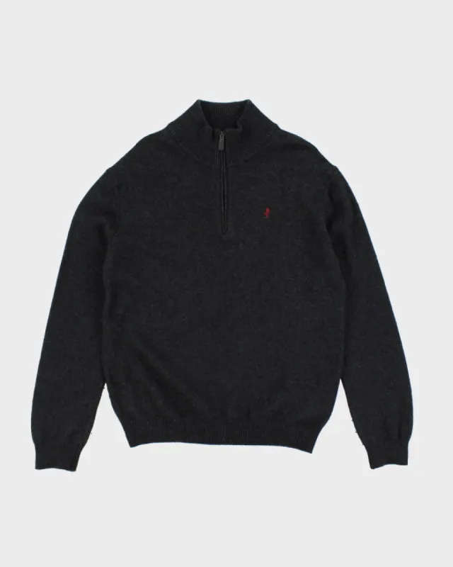 Vintage 90's Marlboro Classics Chunky Quarter Zip Jumper- L sold by Rokit