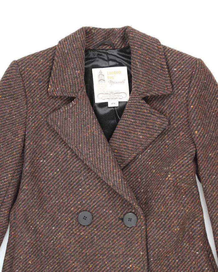 Vintage 90's London Fog Heavyweight Wool Blend Overcoat - M sold by Rokit product image thumbnail 4