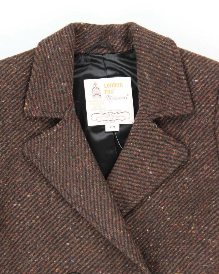 Vintage 90's London Fog Heavyweight Wool Blend Overcoat - M sold by Rokit product image thumbnail 3