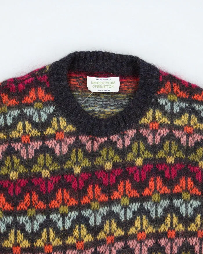 Vintage 90's United Colours of Benetton Chunky Knit Jumper - L sold by Rokit product image thumbnail 3