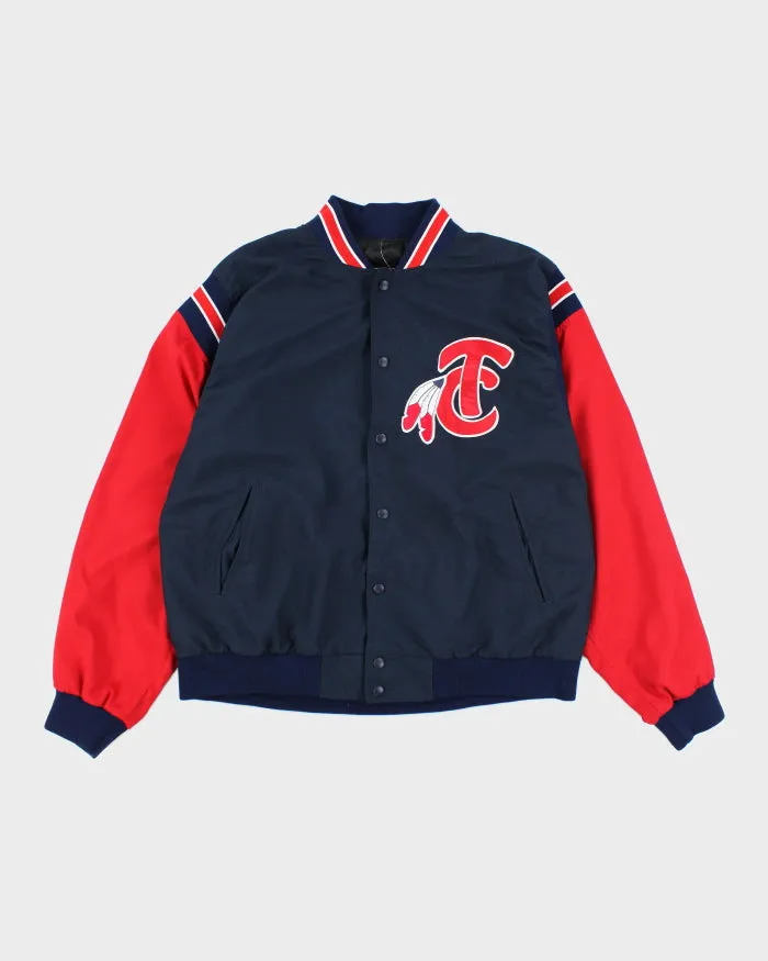 Vintage 90's Embroidered Lightweight Bomber Jacket - L sold by Rokit