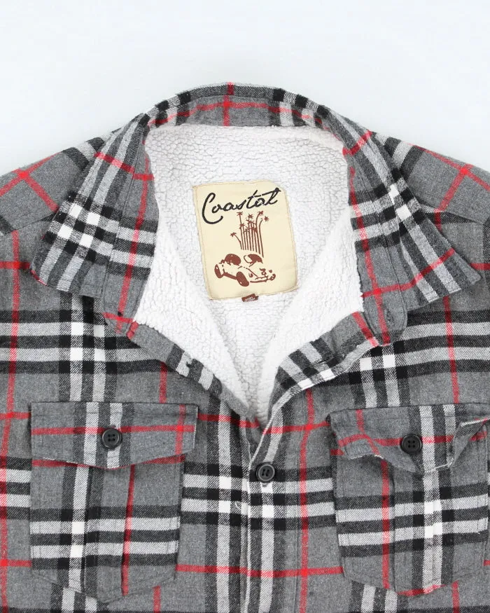 Vintage 90's Heavyweight Lined Button Up Shacket - XL sold by Rokit product image thumbnail 3