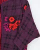 Vintage 90's Chunky Flower Wrap Cardigan - L sold by Rokit
