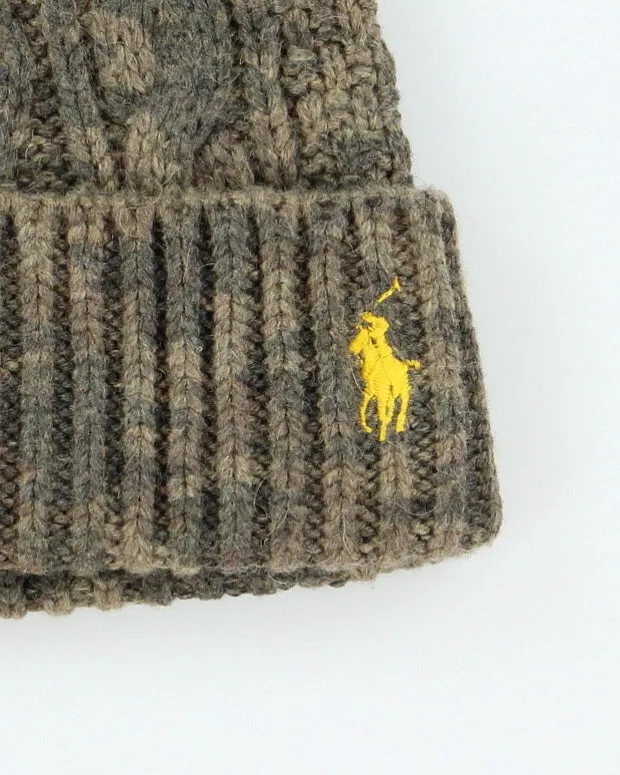 Vintage Ralph Lauren Cable Knit Beanie - OS sold by Rokit product image thumbnail 3