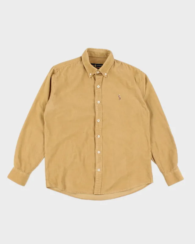 Vintage Ralph Lauren Corduroy Shirt - L sold by Rokit