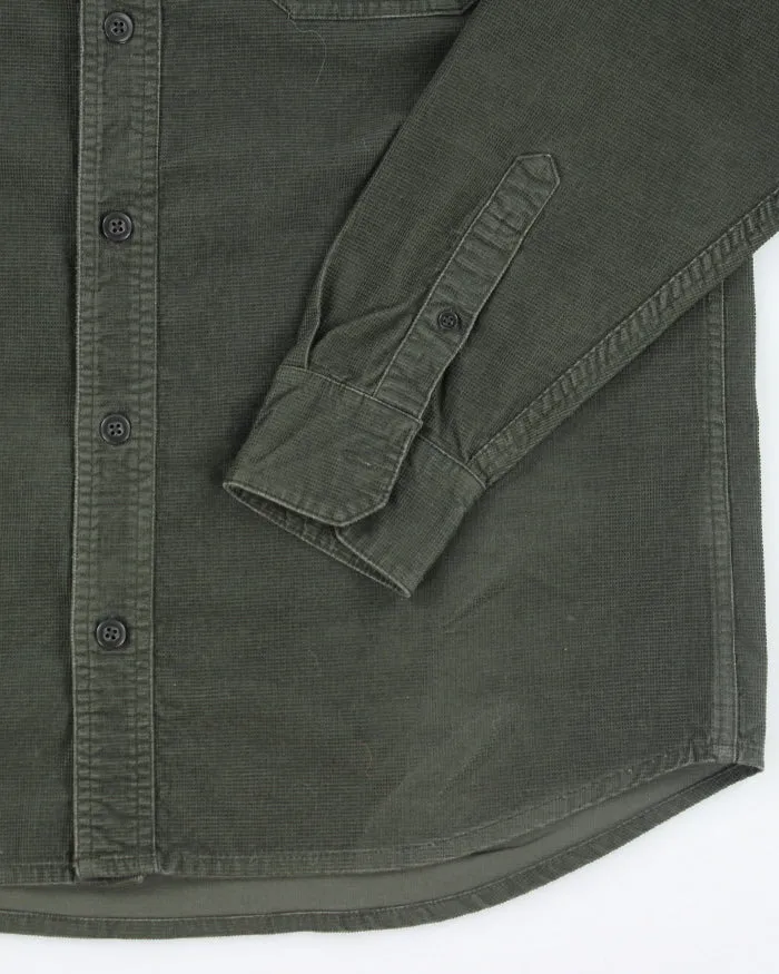 Vintage Eddie Bauer Green Corduroy Shirt - M sold by Rokit product image thumbnail 4