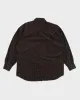 Vintage Pierre Cardin Brown Floral Corduroy Shirt - L sold by Rokit