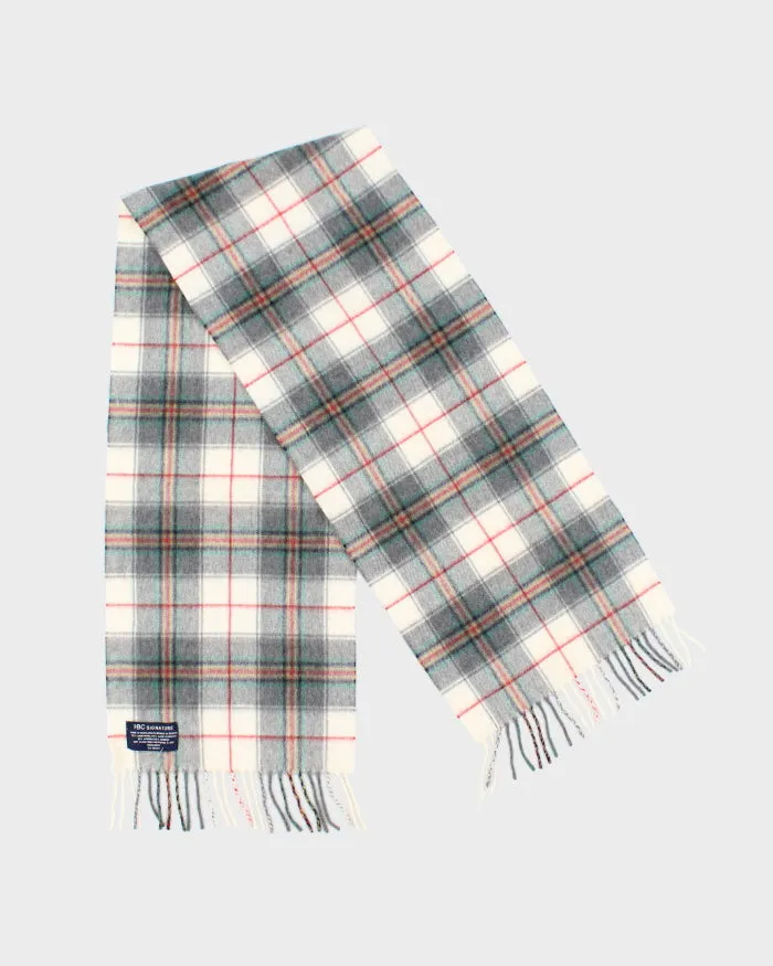 Vintage Checked Wool & Angora Scarf sold by Rokit product image thumbnail 2