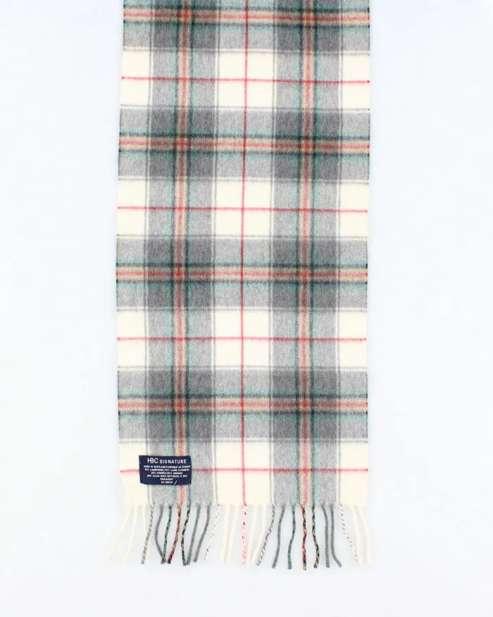 Vintage Checked Wool & Angora Scarf sold by Rokit product image thumbnail 3
