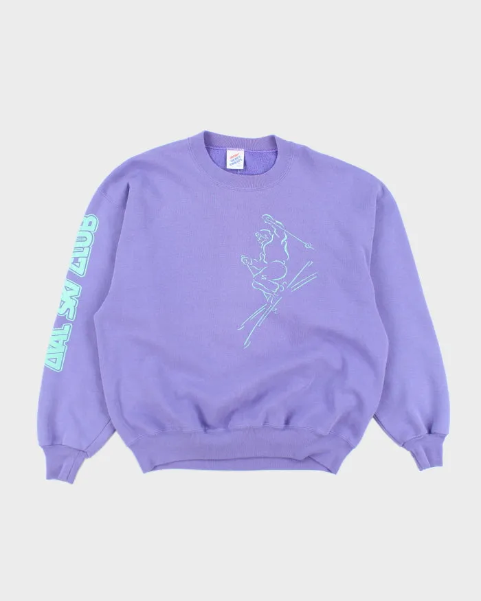 Vintage 90's Oval Ski Club Sweatshirt - XL sold by Rokit
