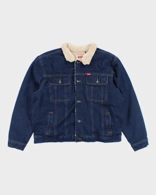 Vintage 90's Wrangler Heavyweight Lined Denim Jacket - XL sold by Rokit