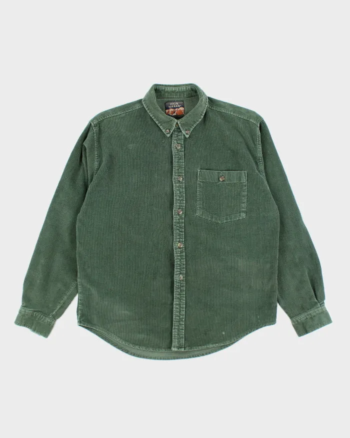 Vintage 2000's High Sierra Corduroy Button Up Shirt - L sold by Rokit