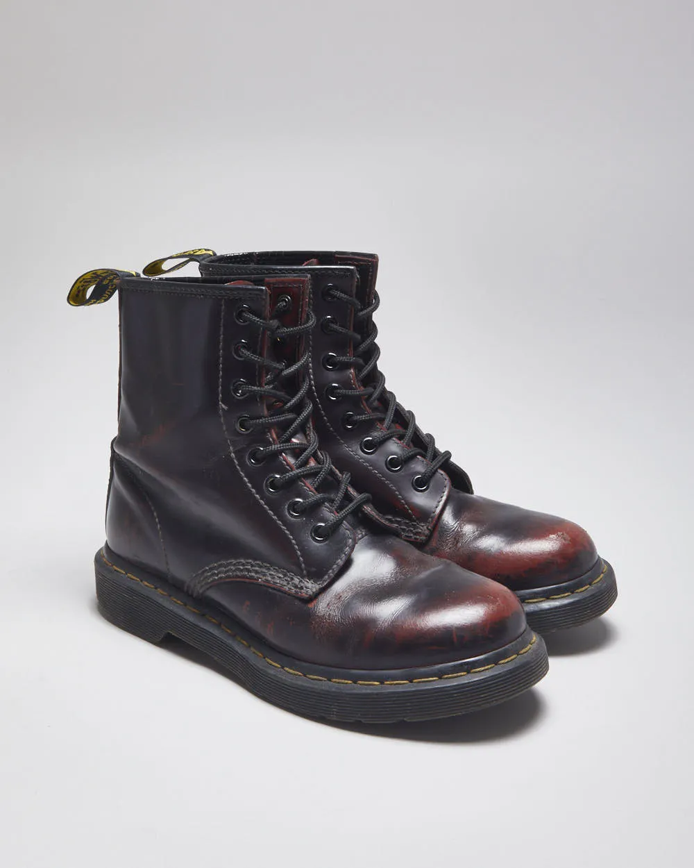 Dr Martens Red Boots - UK4 sold by Rokit