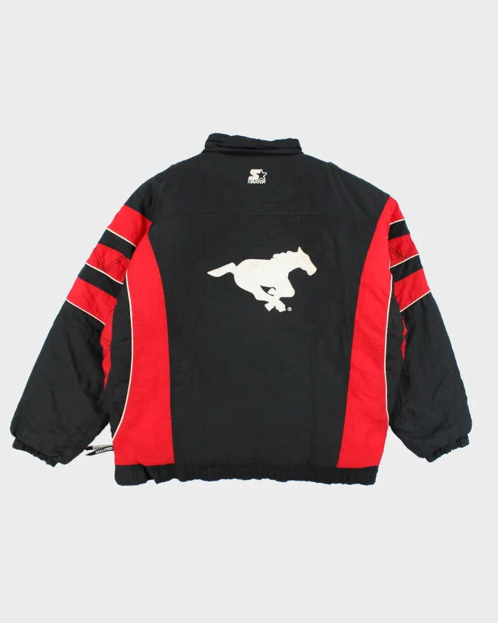 Vintage 90's Starter Calgary Stampeders Pullover Jacket - XL sold by Rokit product image thumbnail 2