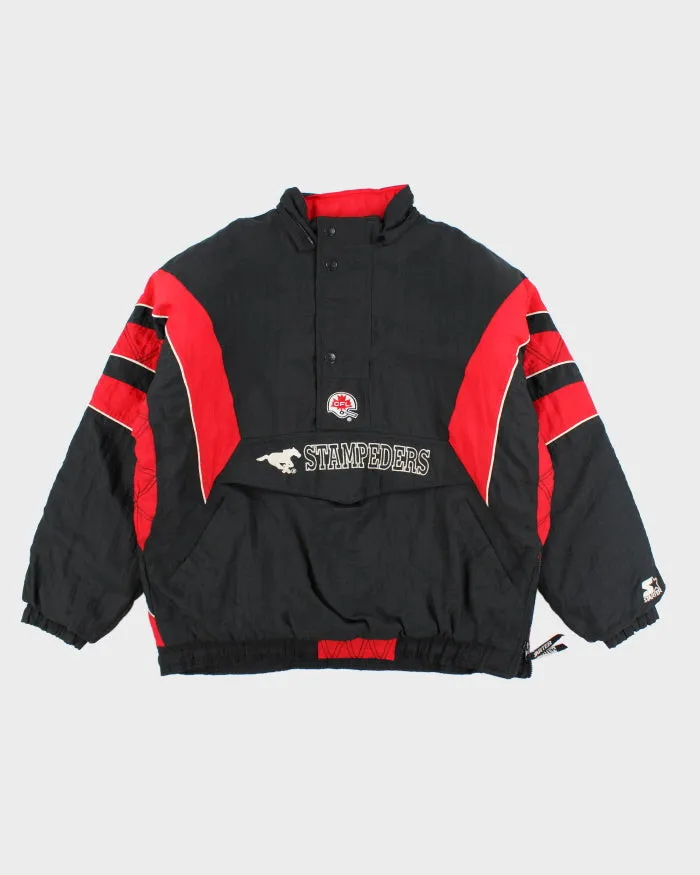 Vintage 90's Starter Calgary Stampeders Pullover Jacket - XL sold by Rokit