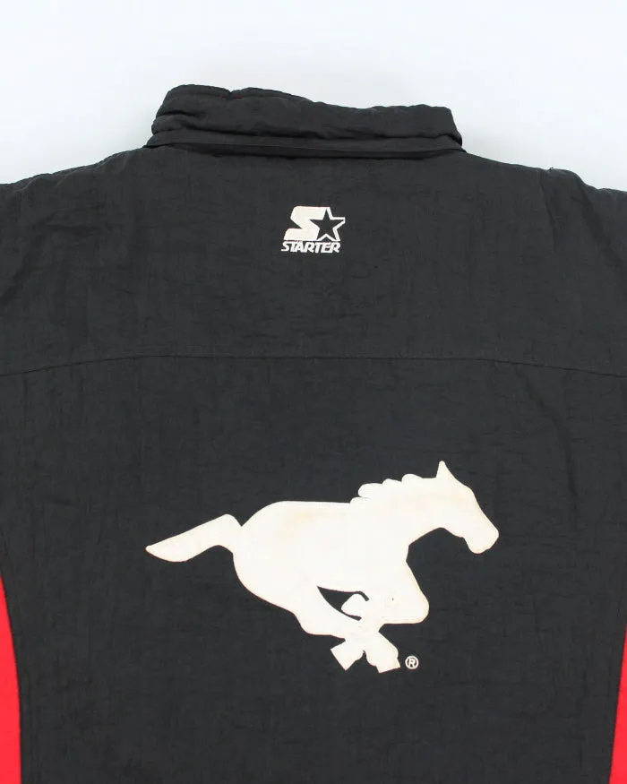 Vintage 90's Starter Calgary Stampeders Pullover Jacket - XL sold by Rokit product image thumbnail 5