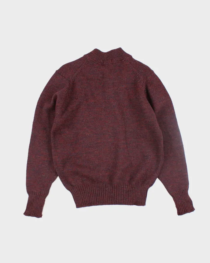 Vintage L.L. Bean Quarter Button Up Wool Knit Jumper - L sold by Rokit product image thumbnail 2