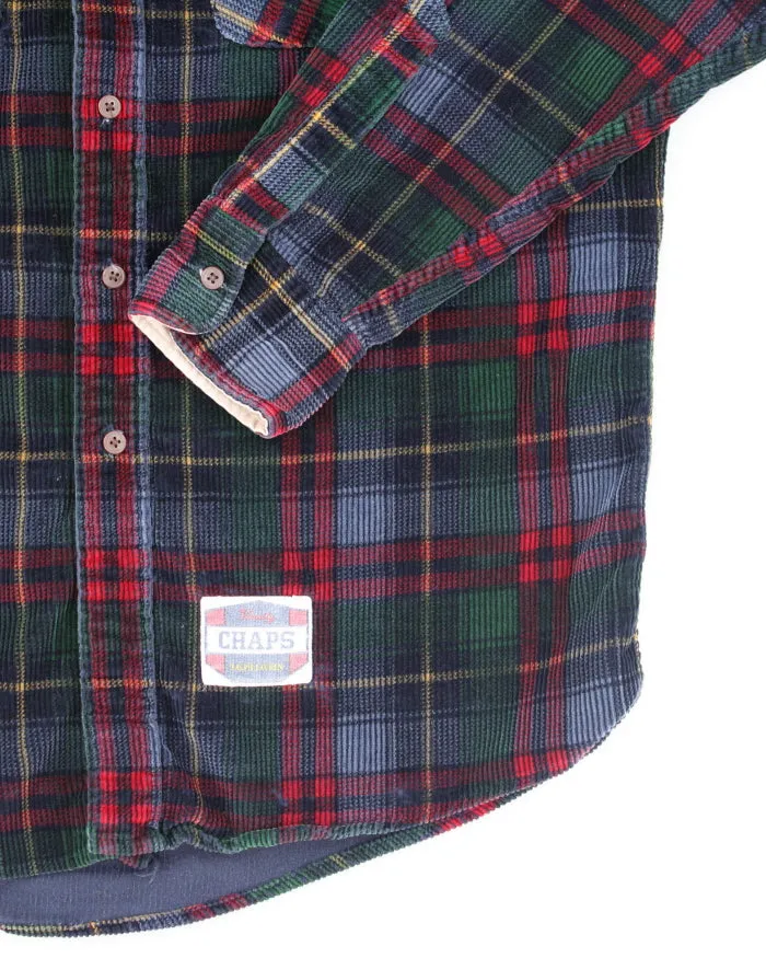 Vintage 90's Chaps Ralph Lauren Corduroy Long Sleeve Shirt - M sold by Rokit product image thumbnail 4