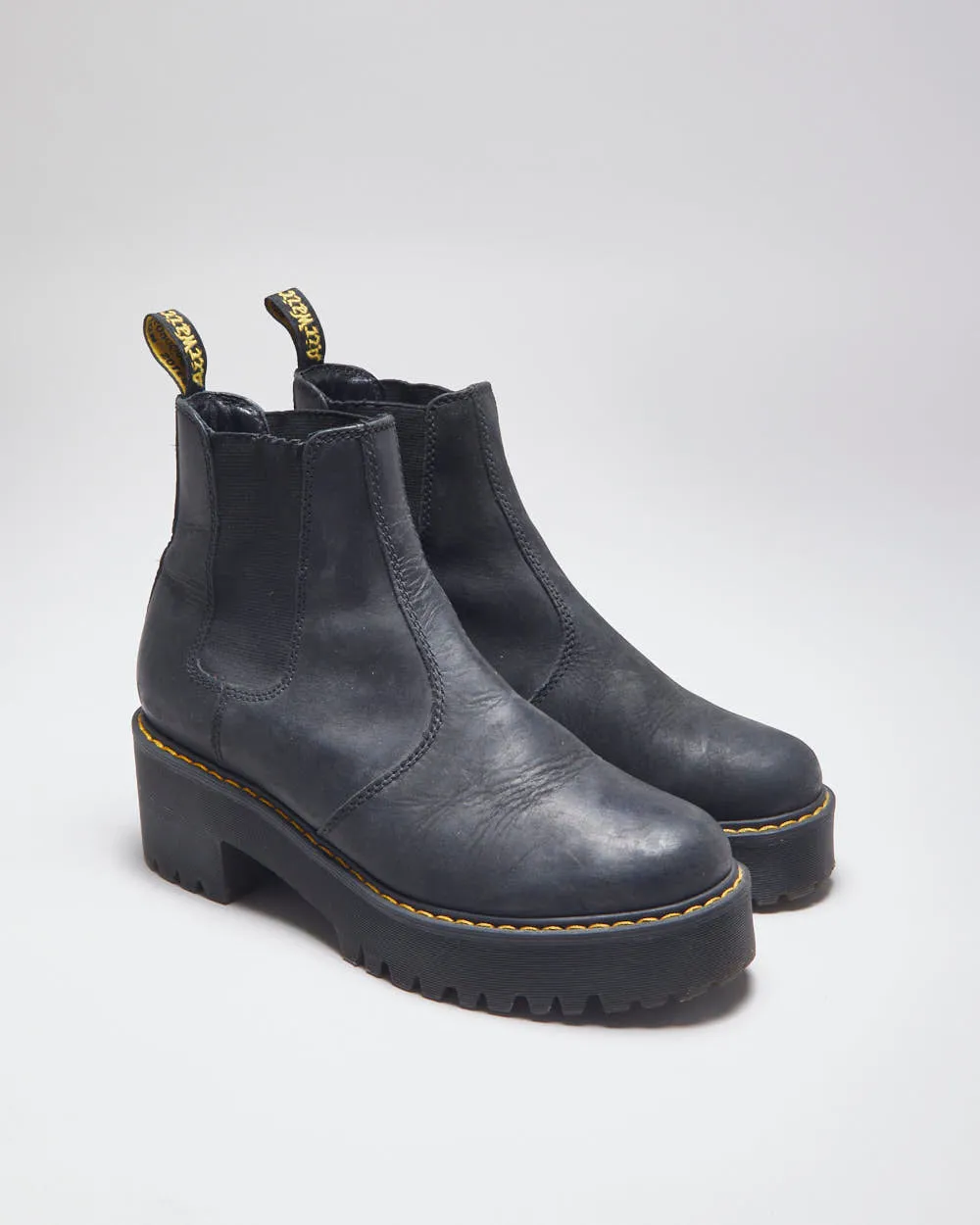 Dr Martens Platform Chelsea Boots - UK6 sold by Rokit
