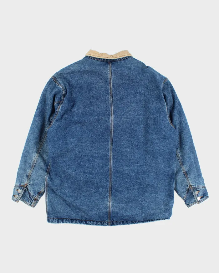 Vintage 90's Bossini Heavyweight Denim Chore Jacket - XL sold by Rokit product image thumbnail 2