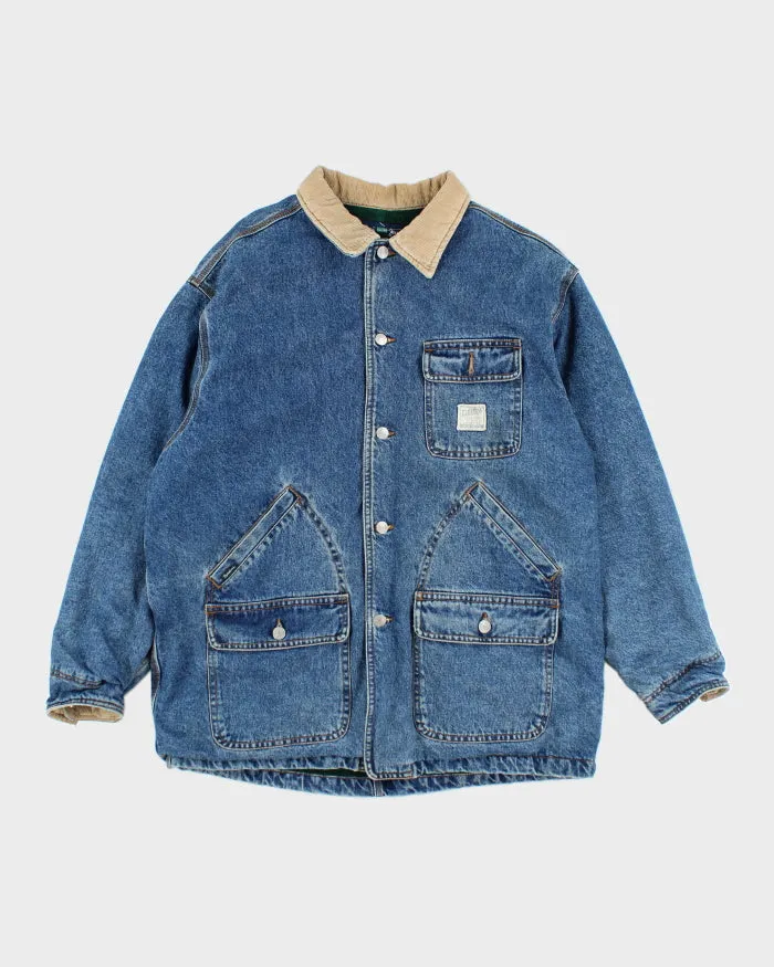 Vintage 90's Bossini Heavyweight Denim Chore Jacket - XL sold by Rokit