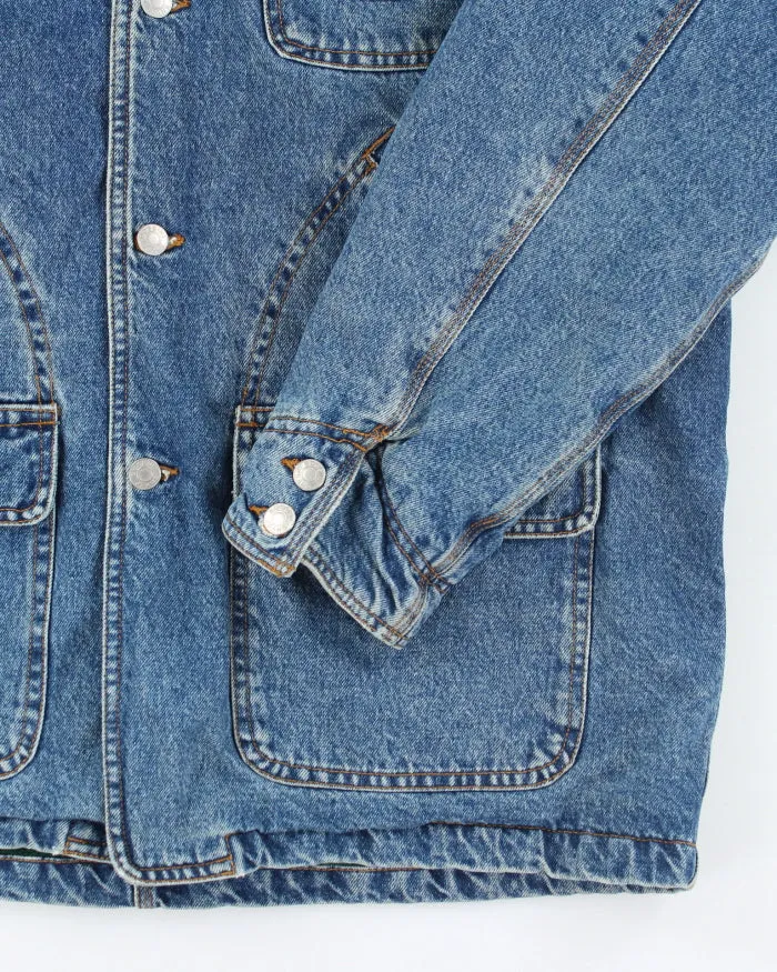 Vintage 90's Bossini Heavyweight Denim Chore Jacket - XL sold by Rokit product image thumbnail 4