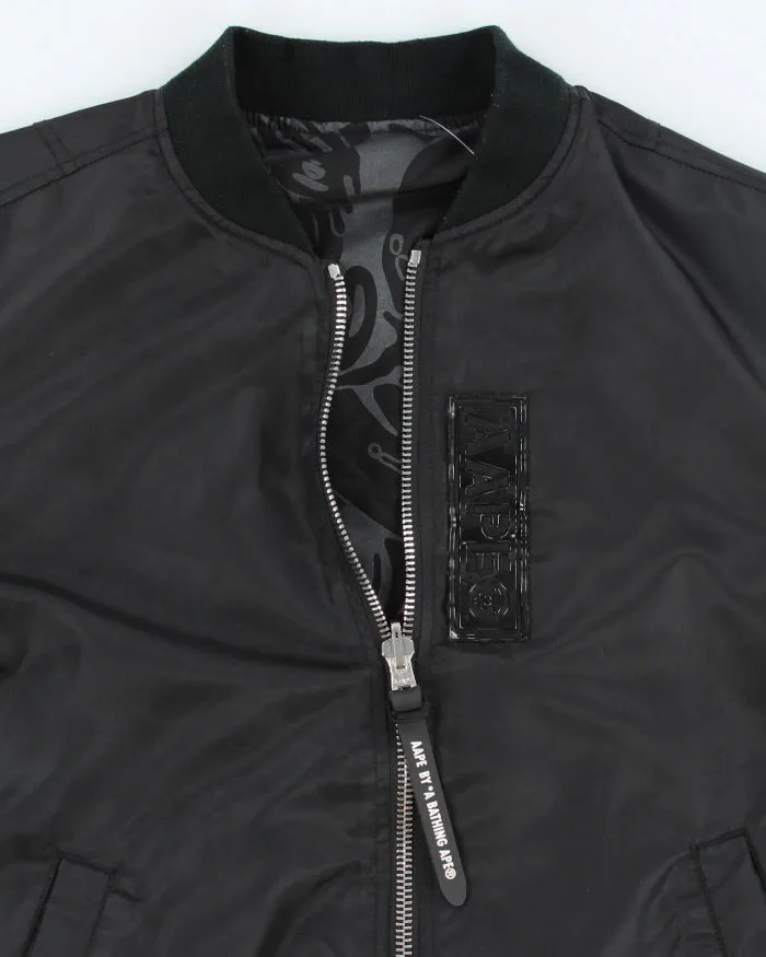 Vintage AAPE Reversible Bomber Jacket - L sold by Rokit product image thumbnail 3