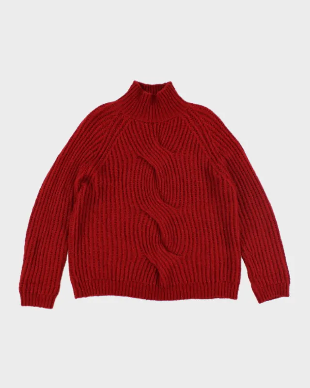 Vintage 90's Massimo Dutti Patterned Knit Jumper - L sold by Rokit