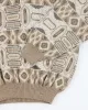 Vintage Conte of Florence Chunky Collared Knit Jumper - L sold by Rokit