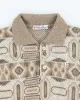 Vintage Conte of Florence Chunky Collared Knit Jumper - L sold by Rokit