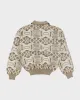 Vintage Conte of Florence Chunky Collared Knit Jumper - L sold by Rokit