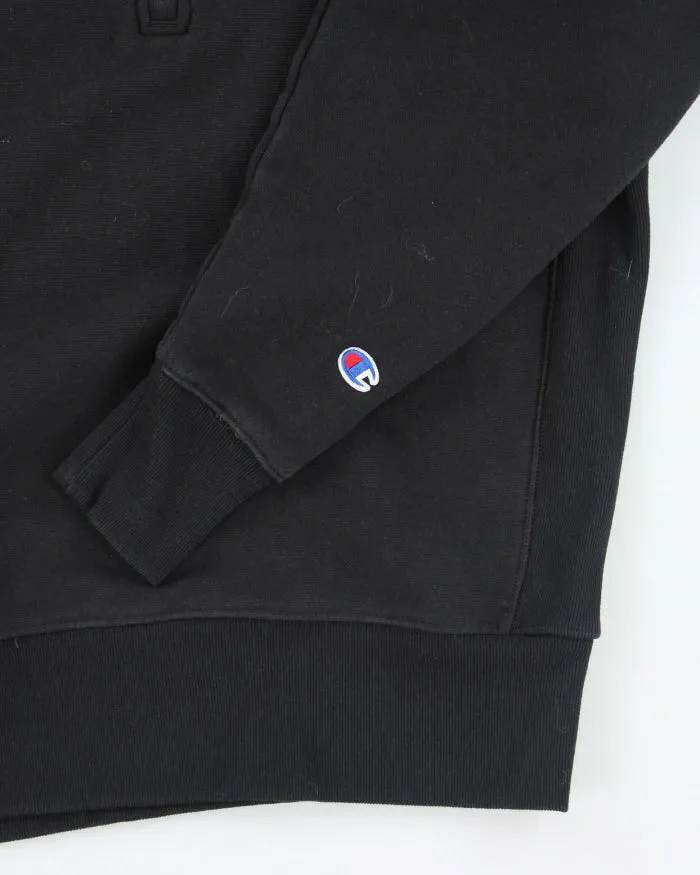 Vintage Champion Reverse Weave Quarter Zip Sweatshirt - S sold by Rokit product image thumbnail 4