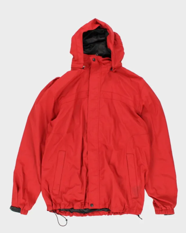 Vintage 90's Eddie Bauer Lined Hooded Rain Jacket - L sold by Rokit