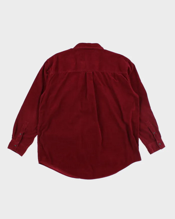 Vintage Chaps Ralph Lauren Oversized Corduroy Button Up Shirt - XL sold by Rokit product image thumbnail 2